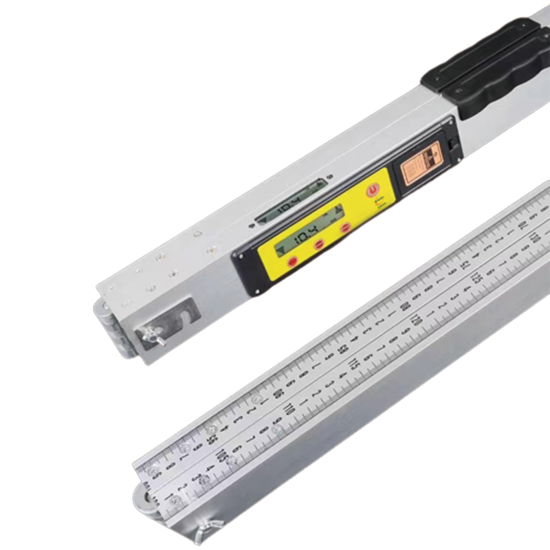 TONGZHU Digital display ruler (verticality detection ruler) 2 meters folded 2-meter folding aluminum alloy level, high-precision level, thickened aluminum level