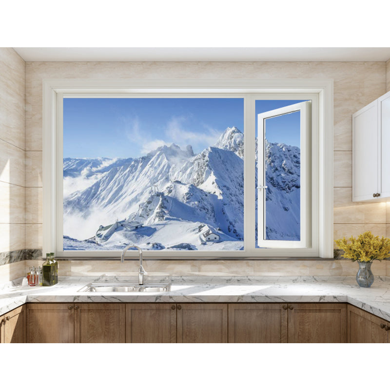 HUCHUANG casement window The broken bridge aluminum doors and Windows seal the balcony