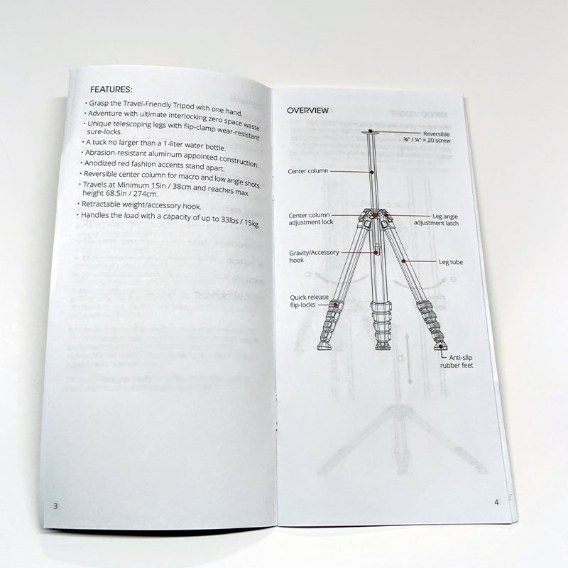 CHANGXING Instructions Customized instruction manual printing instruction manual production