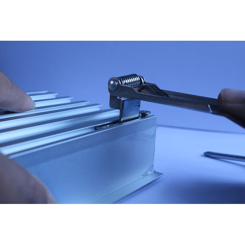 GUANGJUN 10035B embedded 100*35B LED embedded light slot aluminum alloy linear light U-shaped exposed installation card slot lines, etc