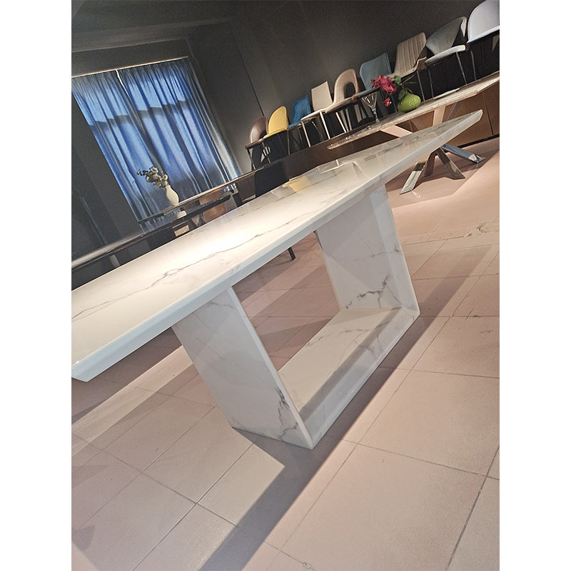 DINGCHUANG Dining table TC-8125/size: 2100*1050*750 Italian minimalist rock table, creative designer dining table