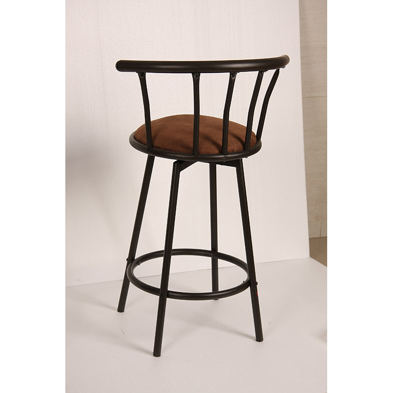 FULONGKAI DR-BC-202 Swivel bar chair dia40x101cm Bar, milk tea shop, bar chair, high stool, modern and minimalist home backrest
