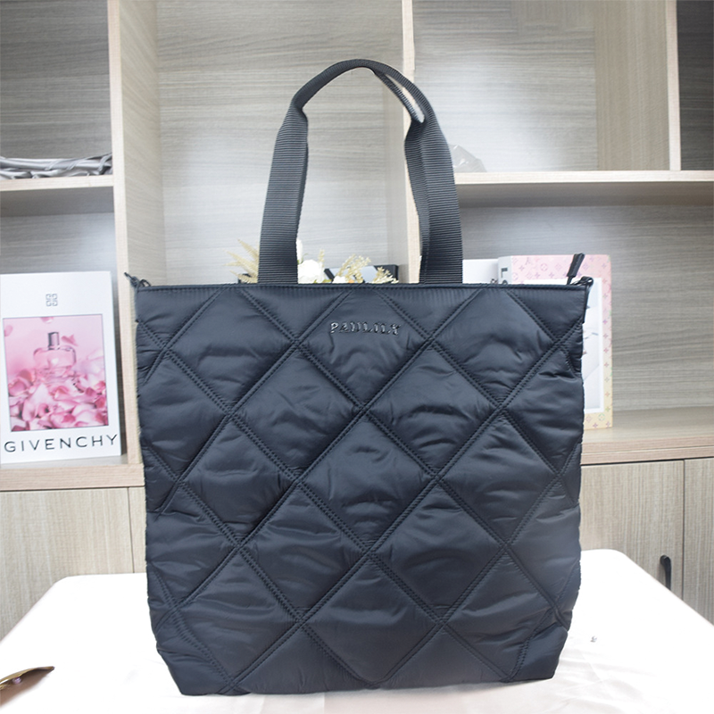 JULIANG A two-piece tote bag Cotton Black Handbag Versatile Handbag