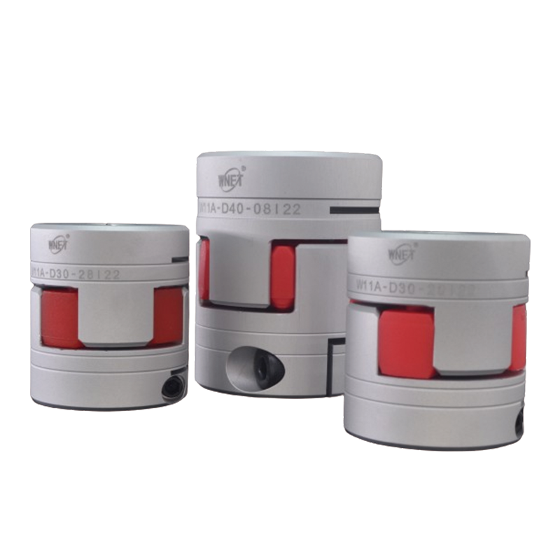 DEWEI Plum Blossom Couplings Friction Torque Limiters Aluminium Plum Coupling Servo Motor
