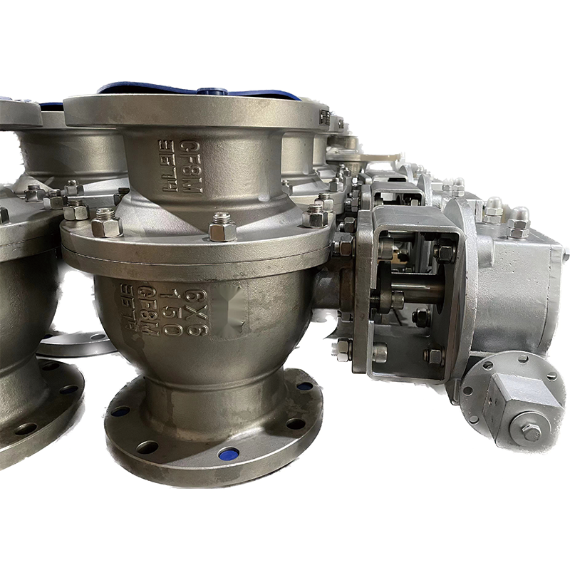 YONGYUAN Stainless Steel Floating Flanged Ball Valves 3''-6''150# High temperature ball valve
