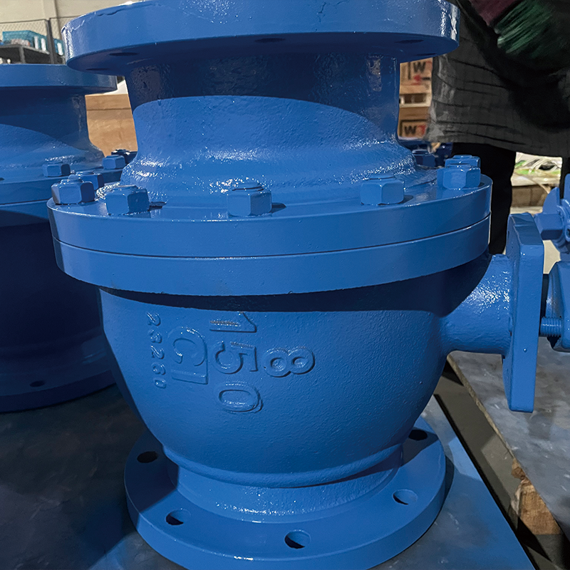 YONGYUAN American Standard 150# Cast Iron Floating Flanged Ball Valve 1/2''-12'' Straight-through fluorine lined flanged ball valve