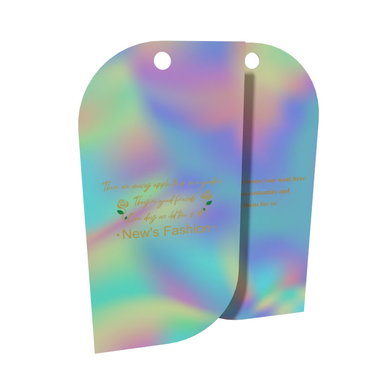 RANRAN Laser tag Hanging card high appearance level small fresh