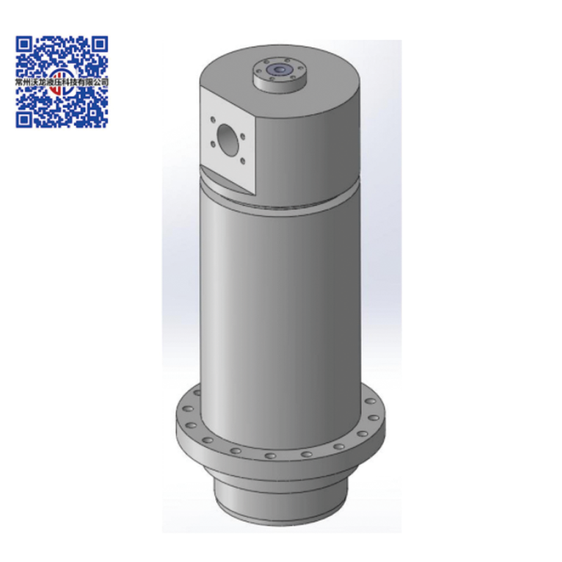 WOLONG Hydraulic cylinders Heavy duty hydraulic cylinder, welded hydraulic cylinder, customized hollow hydraulic rotary cylinder