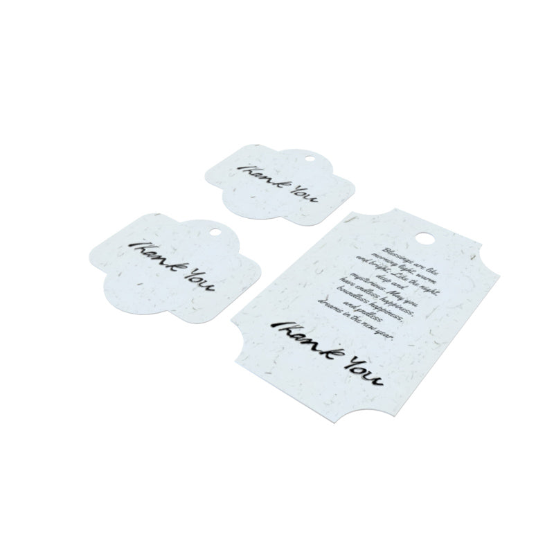 RANRAN English Hangtags Tag tag can be customized