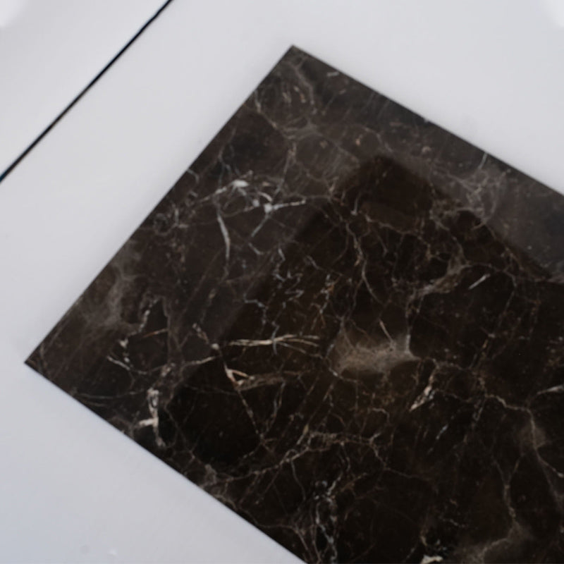 DONGSHENGJIANSHE Brown Mesh Marble Kitchen non-slip marble