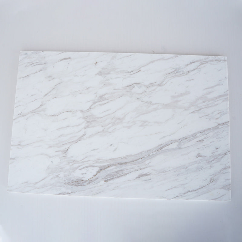 DONGSHENGJIANSHE Jazz White Marble TV background wall rock slab light luxury