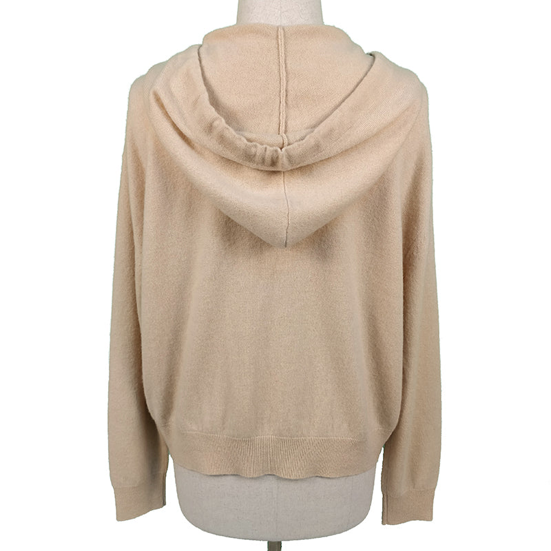 XINCHENG XC586a Short sleeved wool sweater Hooded lazy sweater Hooded pocket drawstring sweater