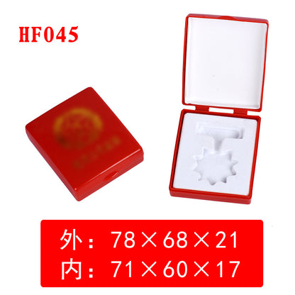 HONGFENGSULIAO Coin Box Plastic Flip Coin Box ps Packaging Box Collector Box Transparent Coin Box Jewelry Boxes