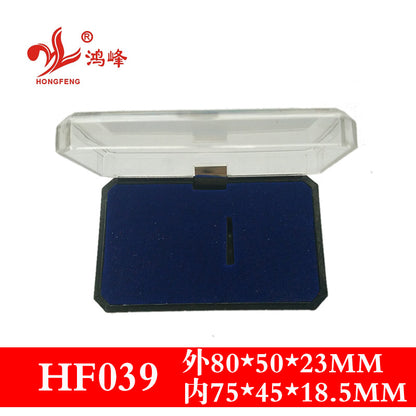 HONGFENGSULIAO Factory supply large tie clip box chest buckle box plastic gift packaging box acrylic box can be customized LOGO