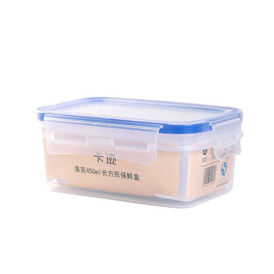 XIANGGUANG Plastic lunch box, food grade PP crisper box 3-piece set, 4-piece set sealed lunch box, storage box, bento box