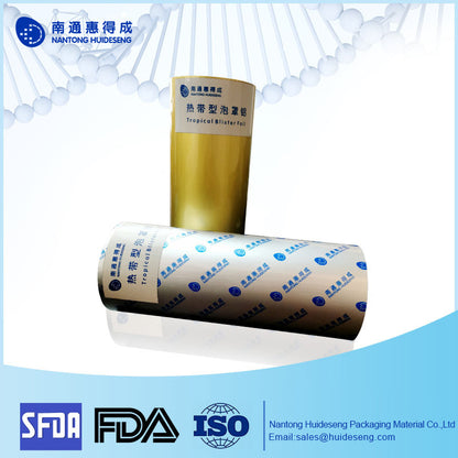 HUIDECHENG Polyamide/aluminum/adhesive layer cold-formed solid pharmaceutical composite hard sheet