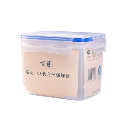 XIANGGUANG Rectangular plastic crisper box, refrigerator food seal box, fruit box, frozen storage box, storage box