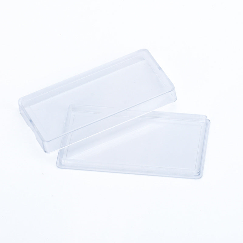 HONGFENGSULIAO HF123 Plastic Transparent Box Rectangle Award Box Medal Sling Box Gift Packaging LOGO Plastic Boxes