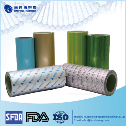 HUIDECHENG Polyamide/aluminum/PVC cold stamping solid pharmaceutical composite hard sheet (printing)