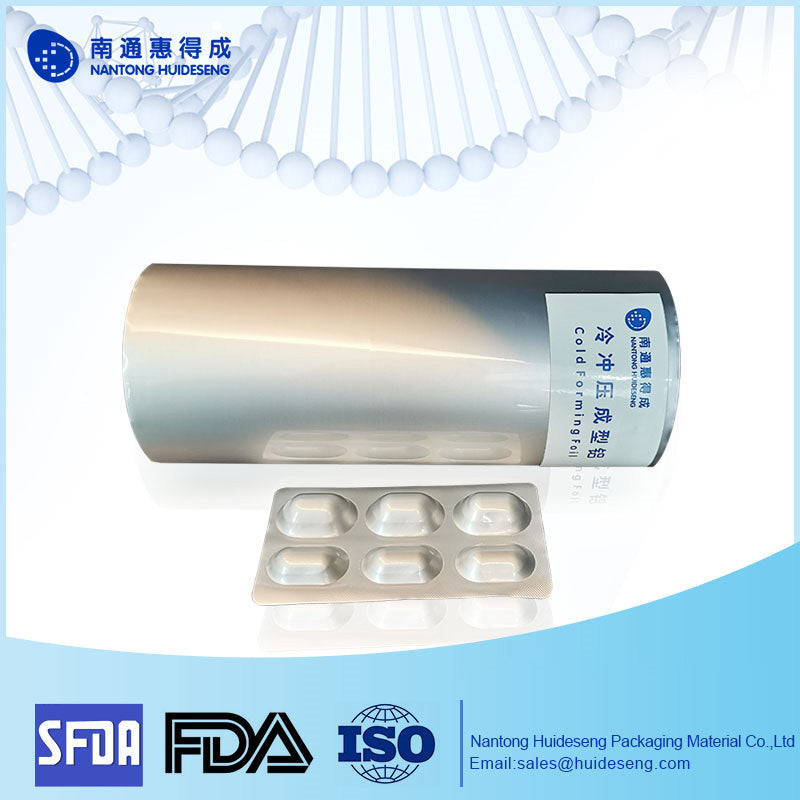 HUIDECHENG  Polyamide/aluminum/PVC cold stamped solid pharmaceutical composite hard sheet (blank)