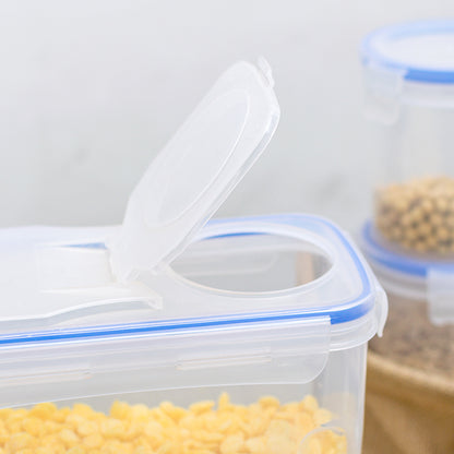 XIANGGUANG Kitchen storage: sealed bucket, thickened food with lid, fresh-keeping storage tank, insect-proof and moisture-proof, PP plastic rice box