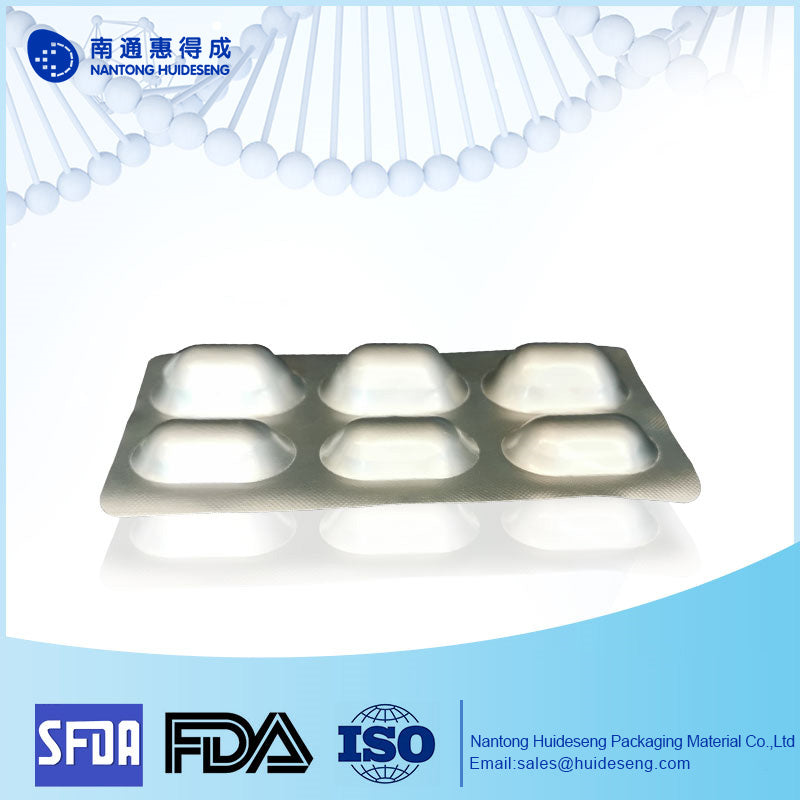 HUIDECHENG  Polyamide/aluminum/PVC cold stamped solid pharmaceutical composite hard sheet (blank)