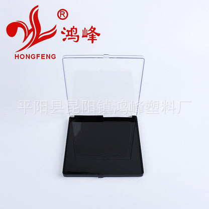 HONGFENGSULIAO Coin Box Plastic Flip Coin Box ps Packaging Box Collector Box Transparent Coin Box Jewelry Boxes