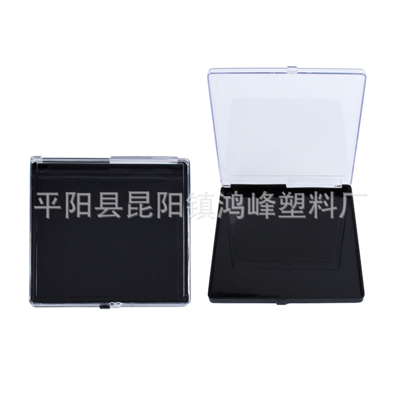 HONGFENGSULIAO Coin Box Plastic Flip Coin Box ps Packaging Box Collector Box Transparent Coin Box Jewelry Boxes