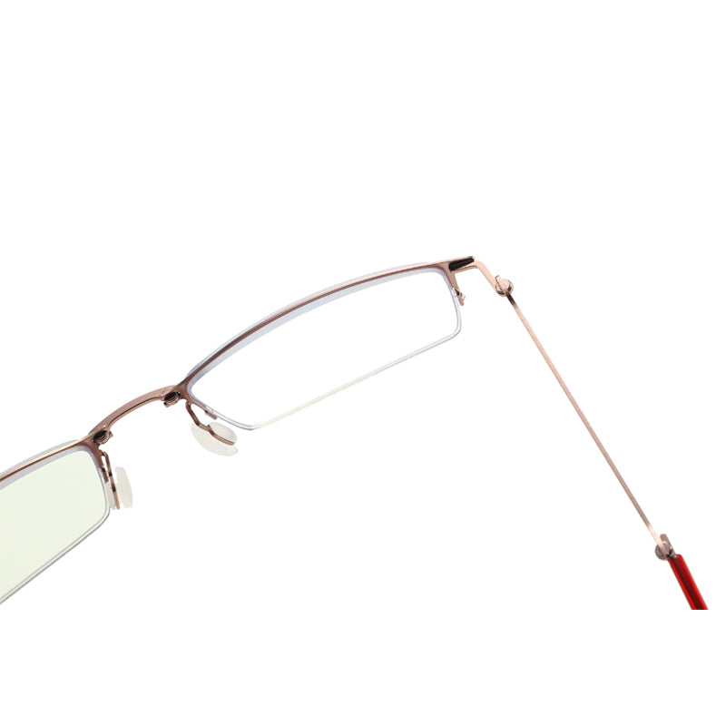 HONGSHENG Presbyopia new folding anti-blue light men and women with the same half frame ultra-light portable 2307  复古