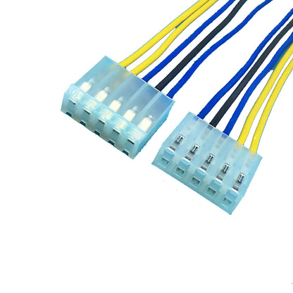 XIERUI 3.96 terminal line   Electronic plug wire, ultra-thin terminal wire, double ended flat wire