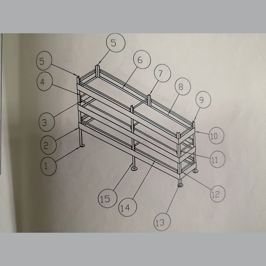 ZHONGHUAI Spare parts room shelves