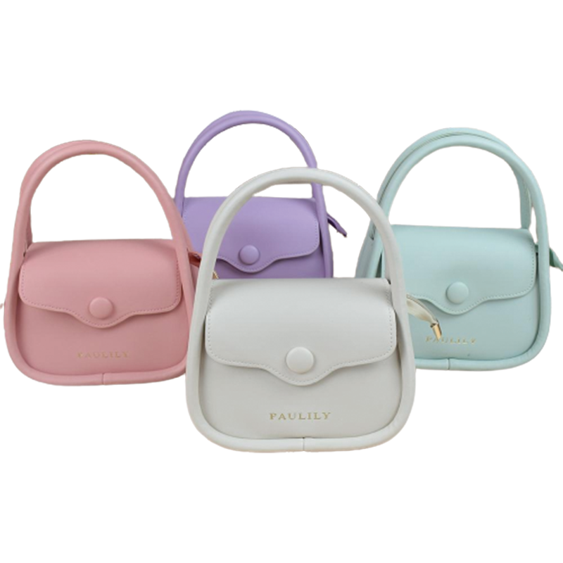 JULIANG Children's handbags   Autumn and winter mini chain small bag niche design small square bag versatile jelly bag