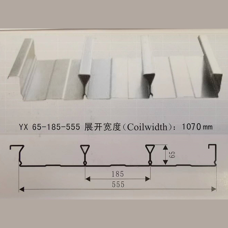 GONGZE Floor decks 2  Galvanized floor support plate, pressed corrugated plate, steel structure layer plate