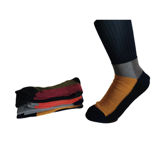 XINHE Fever/antibacterial and deodorizing men's towel socks