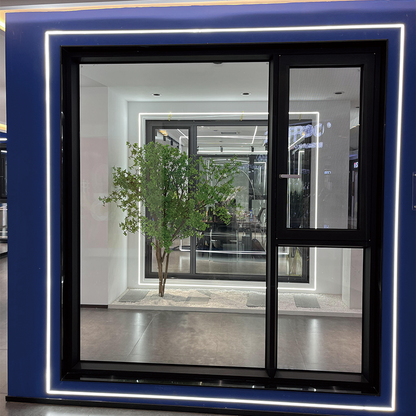 ZHONGPEI Aluminum alloy system window 100 series double inward opening Broken bridge aluminum doors and windows, soundproof glass windows, balcony rooms, sealed windows