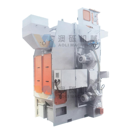 AOLI Integrated Hanger Type Blast Machine LS-H2S0812  Belt blasting machine fully automatic