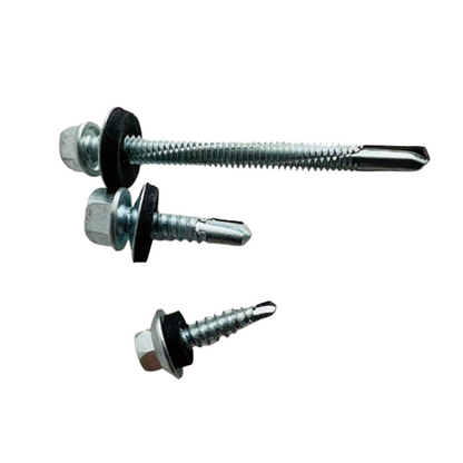 SHENGTAI Hexagonal drill screws  Reinforced Hexagonal Hexagonal Drill Tail Self-Tapping Self-Drilling Dovetail Screws Extra Long Tail Drill Tail Screws