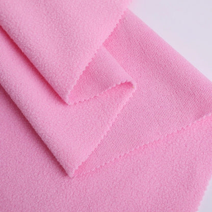 FENGRAN polyester shaker fleece   Doll plush fabric Winter warm fabric