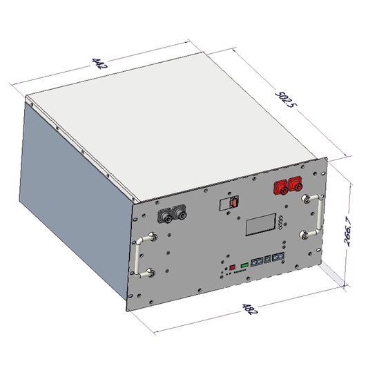 FANCHUAN 51.2V200Ah	CN026-144  Single cell of lithium iron phosphate explosion-proof battery