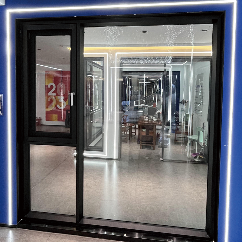 ZHONGPEI Aluminum alloy system window 110 double inward opening series Broken bridge aluminum doors and windows, soundproof glass windows, balcony rooms, sealed windows