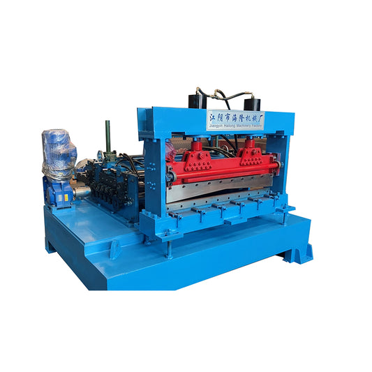 HAILONG Color steel tile unit  CNC Tin Tile Machine Automatic Bamboo Tile Equipment Double-layer Glazed Tile Press Machine