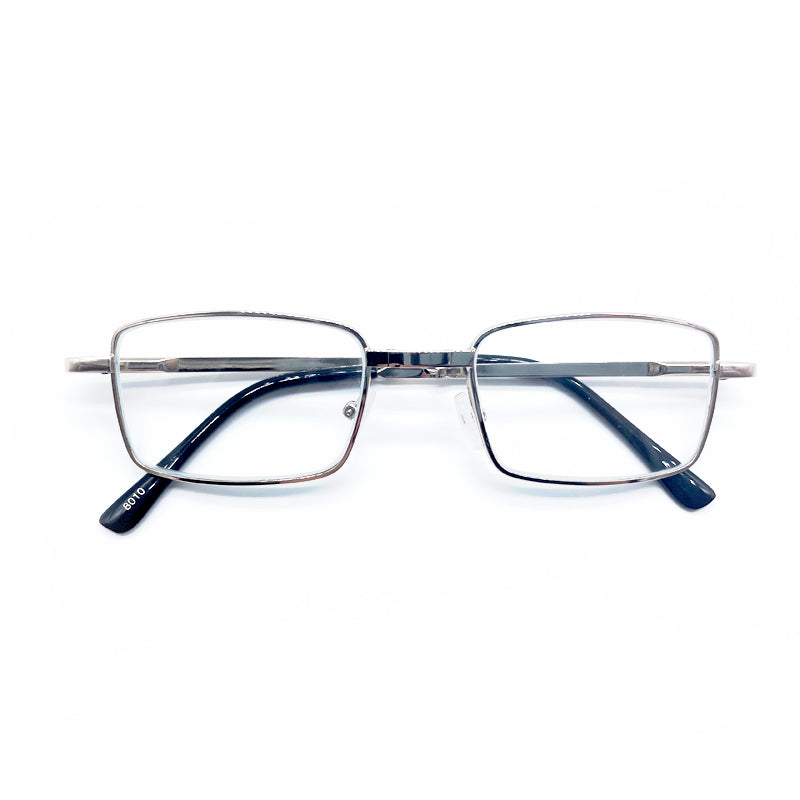 HONGSHENG Presbyopia anti-blue light classic men's metal frame business style 8010   Ultra-light and foldable