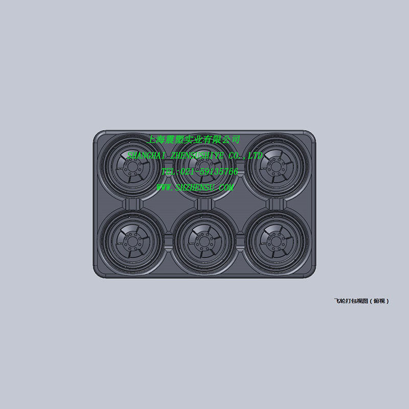 ZHENSU Thick sheet blister packaging trays 5   Customized blister box lining, transparent blister tray, PRT box, customized blister packaging box