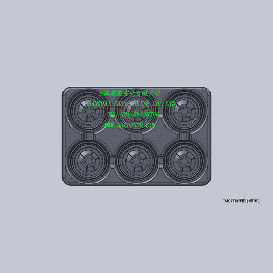 ZHENSU Thick sheet blister packaging trays 5   Customized blister box lining, transparent blister tray, PRT box, customized blister packaging box