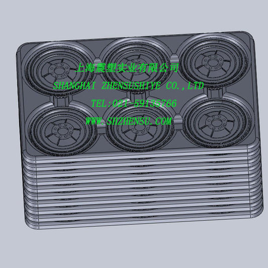 ZHENSU Thick sheet blister packaging trays 1   Customized blister box lining, transparent blister tray, PRT box, customized blister packaging box