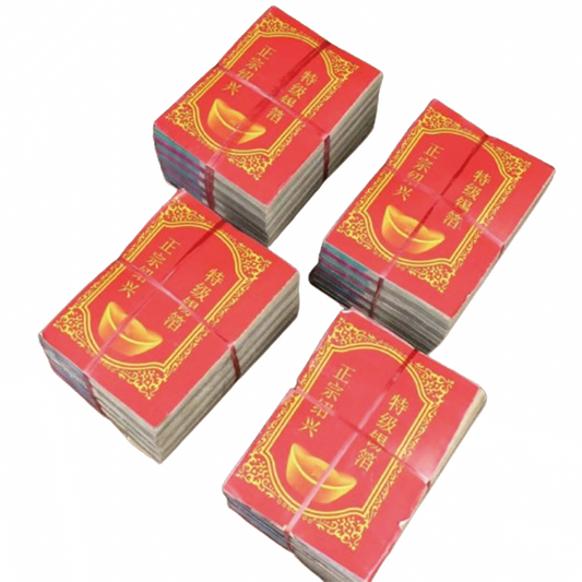 SHIJIN Premium Tin Foil  Burnt Paper Yuanbao Paper Ancestor Ceremony Tin Foil Mechanism Tin Foil