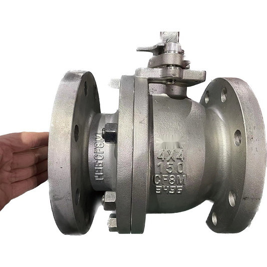 YONGYUAN Stainless Steel Floating Flanged Ball Valves 3''-6''150#  High temperature ball valve