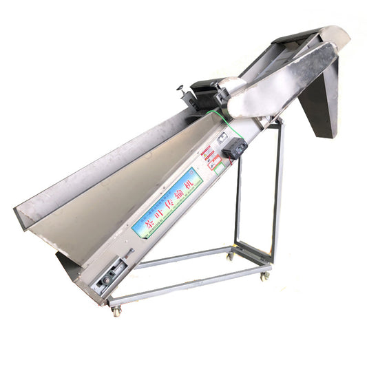 YIDINGCHAYE STAINLESS STEEL TRACKING  Tea conveyor, stainless steel food grade conveyor