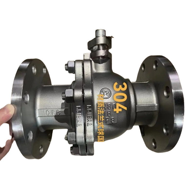 FUTAI Material: Flanged ball country 16P-100   Stainless steel flange ball valve, stainless steel valve