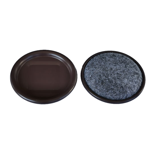 GUOXINGDA Round aluminium felt pad 2-1/4"ID  Anti slip and shock-absorbing felt pad, soundproof and buffering felt pad